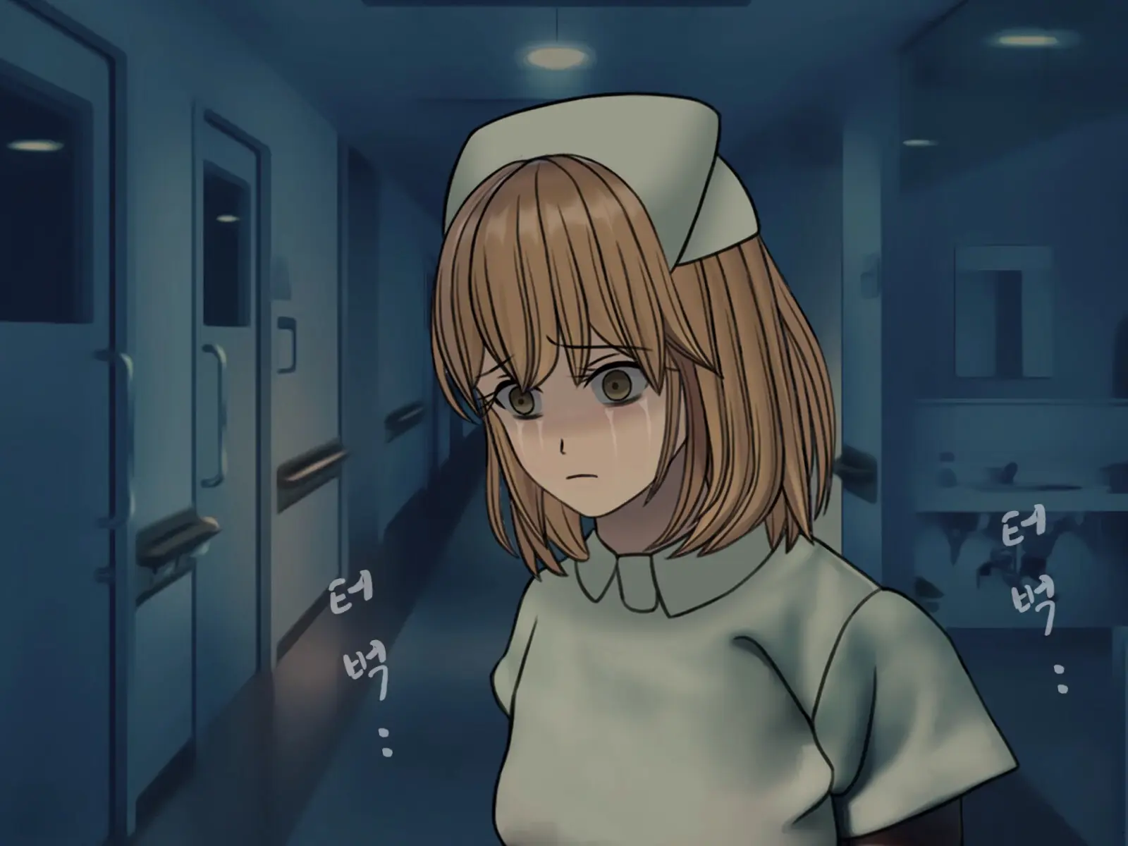 Sakusei Byoutou (4) ~Seikaku Saiaku No Nurse Shika Inai Byouin De Shasei Kanri Seikatsu~ | 착정병원4~ 성격 나쁜 간호사들밖에 없는 병원에서 사정관리생활~